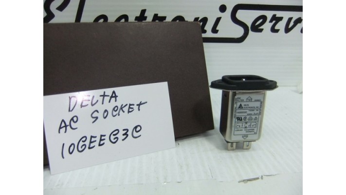 Delta 10GEEG3C EMI FILTER ac socket .
